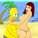Second pic of Simpsons hidden wild orgies - Free-Famous-Toons.com