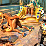 First pic of Beautiful innocent 3D Egyptian slave getting brutally raped in the ass at Hd3dMonsterSex.com