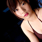 Third pic of Airi Sakuragi Asian with sexy lips has spicy curves in bath suit