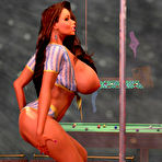 Fourth pic of 3D porn big boobs