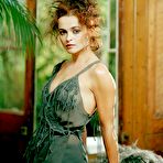 First pic of Helena Bonham Carter non nude posing scans from mags