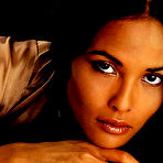 First pic of Laura Gemser topless and fully nude, shows her hairy bush