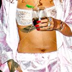 Second pic of Rihanna in see through bra in New York