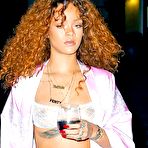 Fourth pic of Rihanna in see through bra in New York
