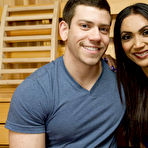 First pic of SexPreviews - Yasmin Lee ts in corset and stockings having her cock sucked and ass fucks Reed Jameson