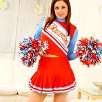 First pic of Only Tease's Nikki F in a sexy cheerleader uniform | Only Tease Fan