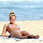 Third pic of Erin Heatherton sexy a bikini at Coogee Beach
