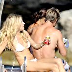 First pic of Sienna Miller caught topless on a yacht paparazzi hots