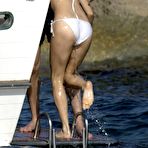 Third pic of Sienna Miller caught topless on a yacht paparazzi hots