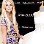 Third pic of Mischa Barton presents new Rosa Clara collection in Barcelona