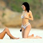 Second pic of Kylie Jenner sexy in bikini on a beach