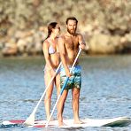 Second pic of Pippa Middleton paddle boarding in bikini
