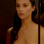 Fourth pic of Alicia Vikander fully naked at Largest Celebrities Archive!
