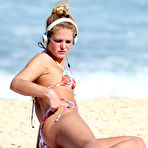Second pic of Erin Heatherton sunbathing at Coogee beach
