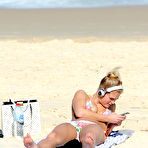 Third pic of Erin Heatherton sunbathing at Coogee beach