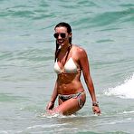 Fourth pic of Katie Cassidy caught in bikini on a beach