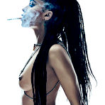 Second pic of Zoe Kravitz sexy and topless mag photos