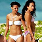 Third pic of Sugababes sexy in bikinies on the beach in Barbados