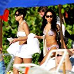 Fourth pic of Sugababes sexy in bikinies on the beach in Barbados