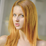 Fourth pic of Skinny little redhead Roberta Berti shows her little slit at PinkWorld Blog