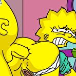 Third pic of Simpsons - Bart fucks Lisa in her room