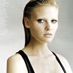 Second pic of Lara Stone sexy and topless posing for magazines