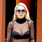 Second pic of Rita Ora deep cleavage in New York