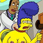Second pic of Simpsons - Dr. Hibbert fucks Marge