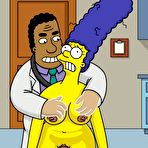 Third pic of Simpsons - Dr. Hibbert fucks Marge