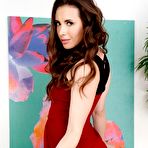 First pic of Casey Calvert Strips off her Red Dress