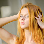 Fourth pic of Roberta Berti Russian Redhead Exposes Tight Breasts