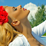 Second pic of Nelly Georgieva Buxom Blonde Pop Singer Poses for Playboy Bulgaria