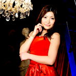 First pic of Arousing Karin Kusunoki poses in red dress | Japan HDV