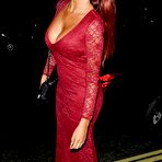 Second pic of Amy Childs sexy cleavage in tight dress