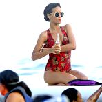 Fourth pic of Rihanna sexy in a swimsuit on her yacht in Eze Sur mer