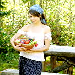 First pic of Ariel Rebel: Even when gathering fruits, tireless... - BabesAndStars.com