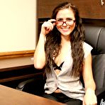 First pic of Kaley Kade Office Play @ GirlzNation.com