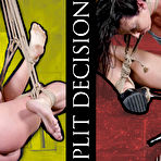 Fourth pic of SexPreviews - Karmen Karma and Wenona rope bound in dungeon by male dominant Jack Hammer