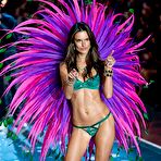 Fourth pic of Alessandra Ambrosio sexy at VS fashion show