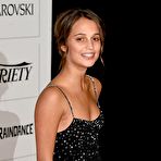 Fourth pic of Alicia Vikander at Moet British Independent Film Awards