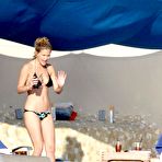 Fourth pic of Bar Refaeli caught in bikini on the beach in Mexico