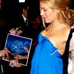 Fourth pic of Blake Lively posing in blue dress at 2011 Elle Style Awards