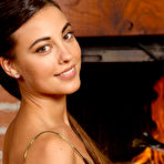 First pic of Lorena Garcia Spanish Beauty Gets Naked in Front of the Fire