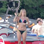 Second pic of Carrie Underwood in bikini on a lake in Ontario
