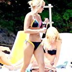 Third pic of Carrie Underwood in bikini on a lake in Ontario