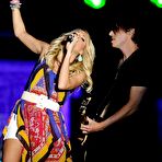 Third pic of Carrie Underwood sexy performs at Country Music Festival stage