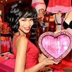 Third pic of Chanel Iman in tiny red dress unveiling the sexiest Valentines Day gifts