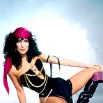 Third pic of Cher sexy posing scans from magazines