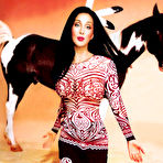 Fourth pic of Cher sexy posing scans from magazines