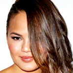 First pic of Chrissy Teigen cleavage at at Beach Bunny Show